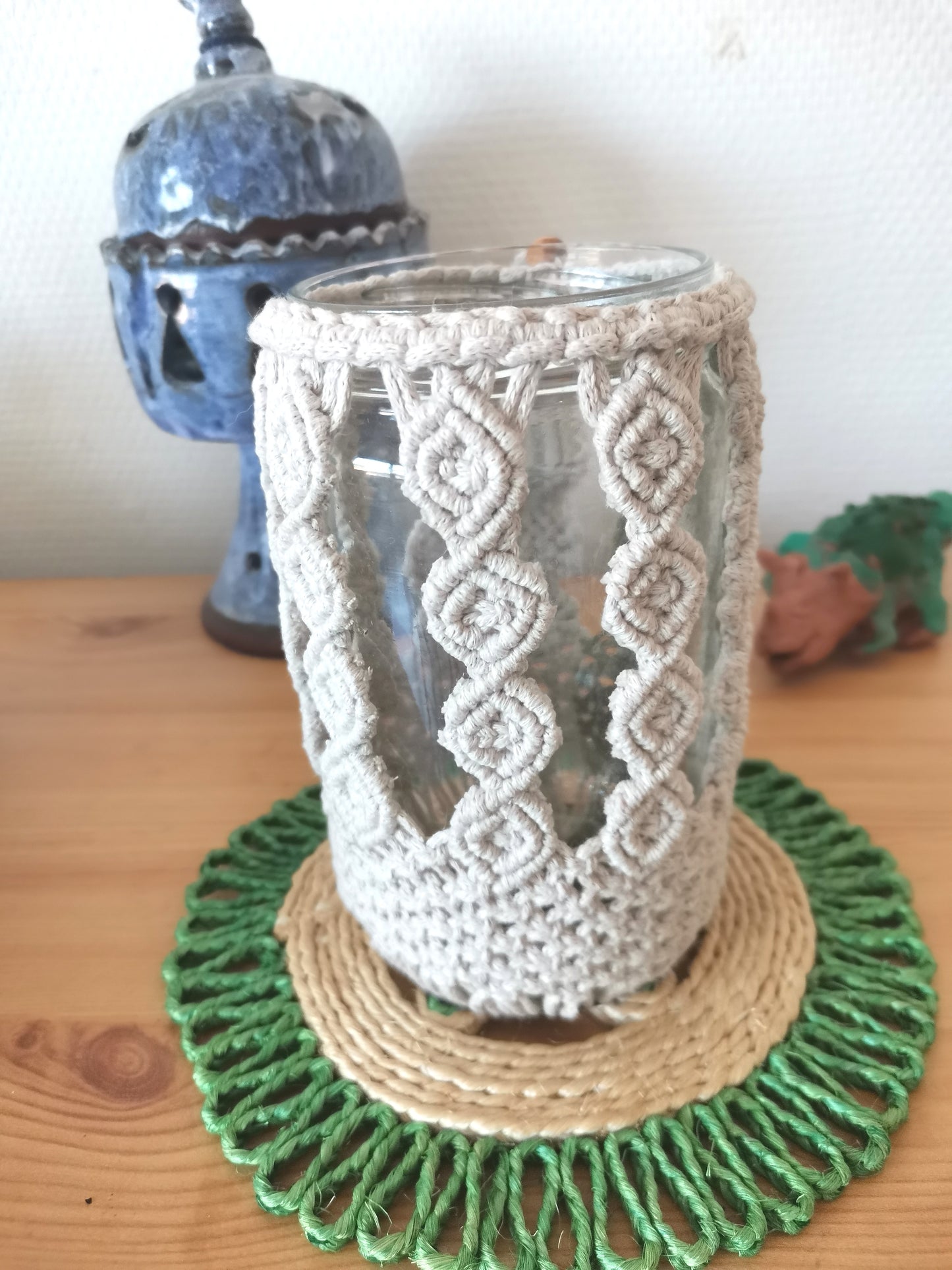 "Zen" Macrame Lantern